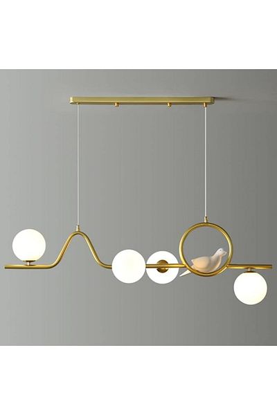 Jiju Led Mordern Globe Mat G9 Chandelier