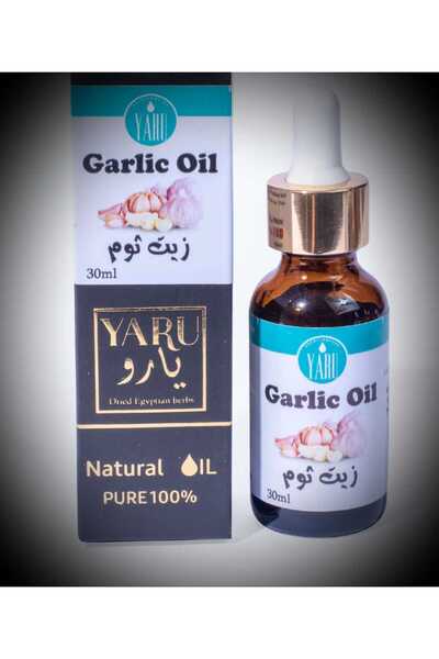 yaru natural زيت الثوم يارو 30 مل