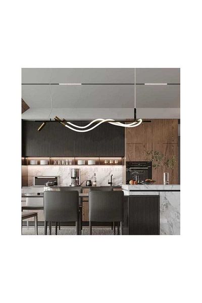 Jiju Led Chandelier With 2.4g Wifi Remote Control Light/cold/warm/neutral And Adjustable Intensity