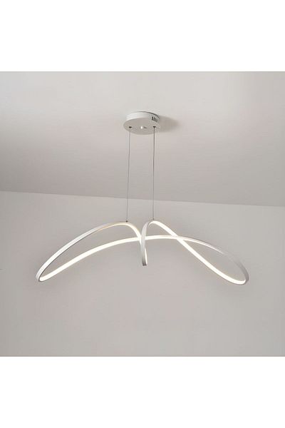 LightPlanet White LED Chandelier 2.4G wifi remote control light/cold/warm/neutral adjustable intensity