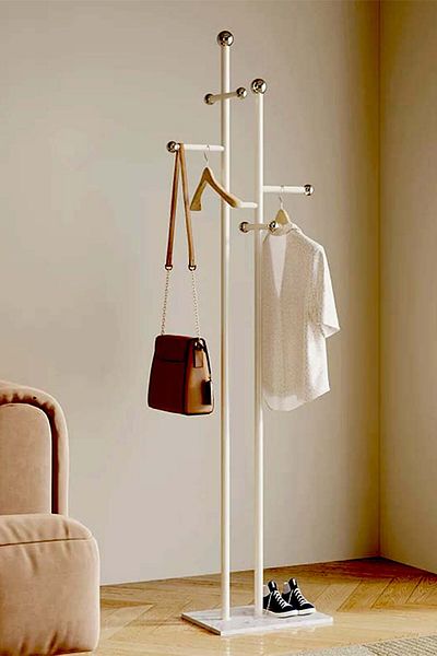 Generic Metal clothes hanger and rack with hooks