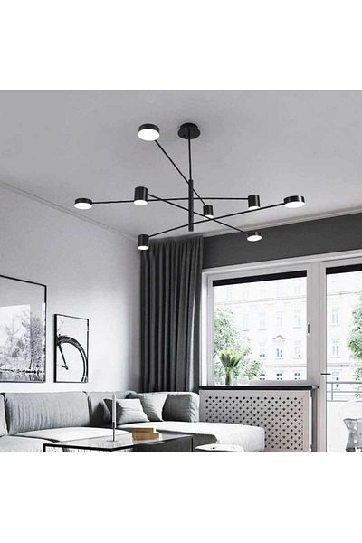 LightPlanet Lustra LED cu Telecomanda wifi 2.4G lumina/rece/calda/neutra intensitate reglabila