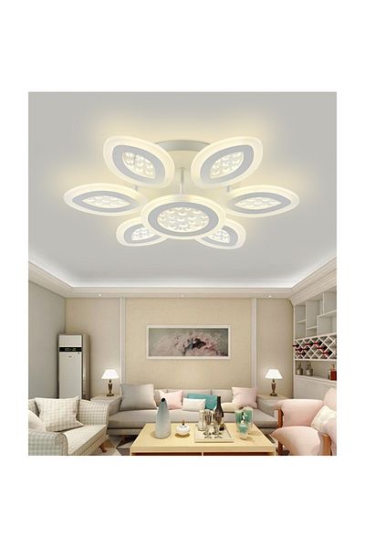 Sueva LED Chandelier 2.4G wifi remote control light/cold/warm/neutral adjustable intensity COD:G3347/6+1