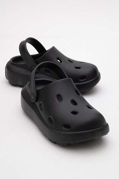 CCWAY AYAKKABI Women's Sabo Slippers BLACK