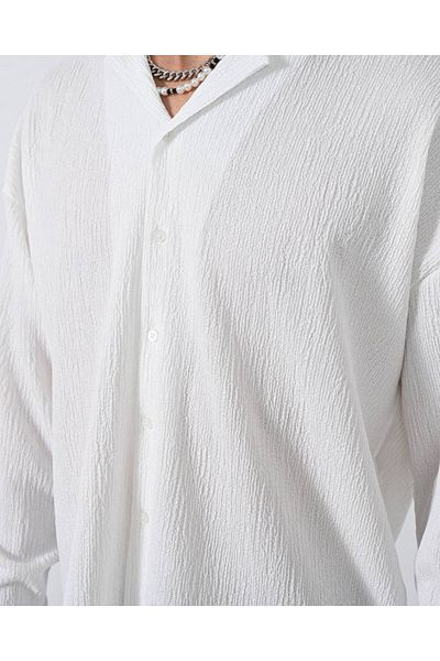MARRAKECH Men's Crinkle Long Sleeve Shirt