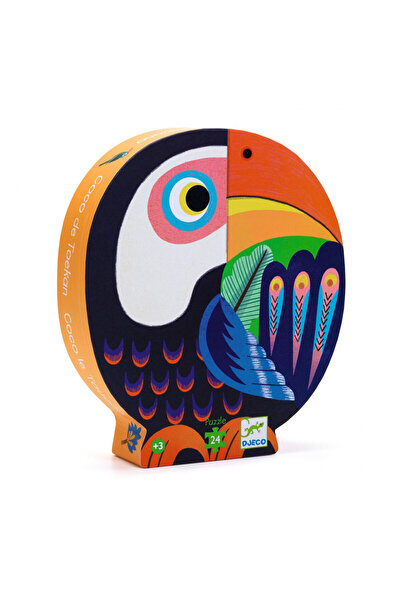 djeco Puzzle Coco Toucan, Djeco, super rezistent