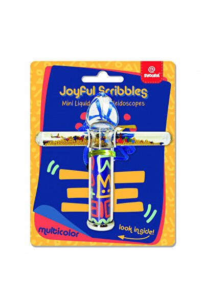 Svoora Mini kaleidoscope with Svoora liquid tube, varied kids collection