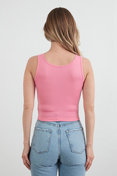 Fulla Moda Βασικό κορμάκι με κουμπωτά