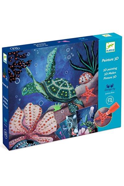 djeco Atelier de pictura 3D Abisuri, Djeco, ediție generală pentru copii
