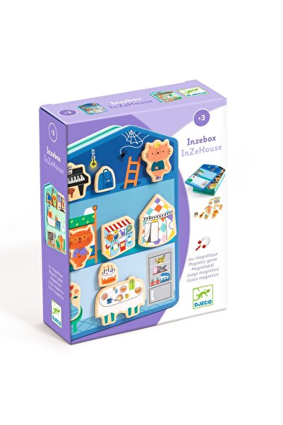djeco Joc cu magneti InZeHouse, Djeco, super distractiv