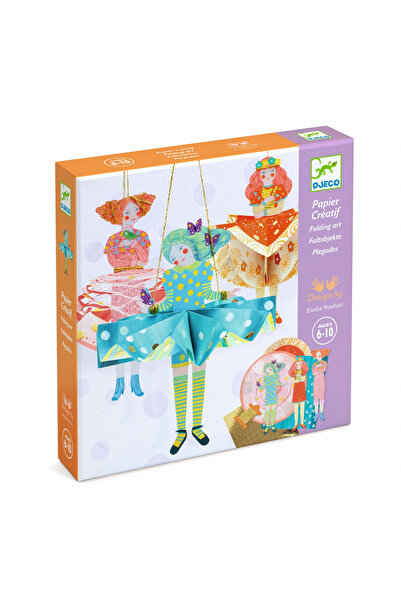 djeco Atelier creativ Rochii din hartie, Djeco, editie activa