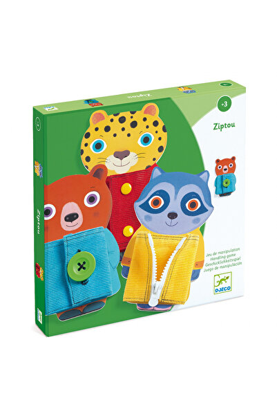 djeco Joc educativ Ziptou, Djeco, super rezistent