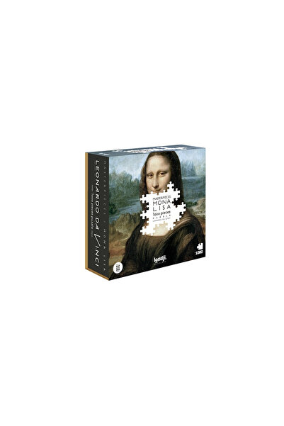 Londji Puzzle 1000 piese Mona lisa, Londji, super rezistent