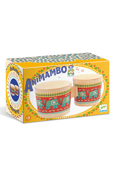 djeco Instrument muzical Bongo, Djeco, super rezistent