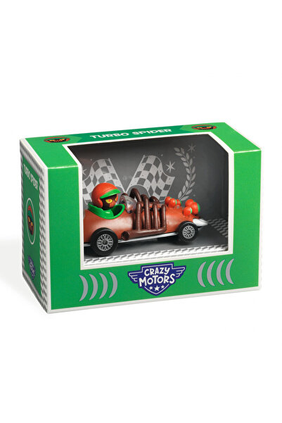 djeco Masina de curse Turbo Spider, Colectia Crazy Motors, Djeco, editie activa