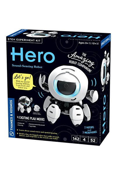 Thames & Kosmos Kit robot STEM cu detectare sonoră, Thames & Kosmos, ediție clasică pentru copii