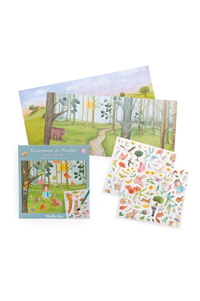 Moulin Roty Transfer stickers Les Rosalies, Moulin Roty, playtime range