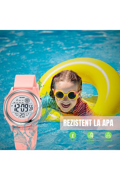 AZ PRODUCTS Kids Digital Watch, Waterproof, with Alarm, Stopwatch and Calendar – Perfect for Adventures