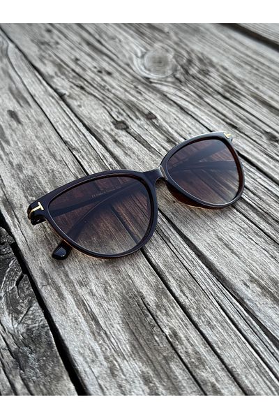 DEEPWELL Brown Women's Sunglasses Deepg07