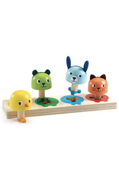 djeco Jucarie motorica Tourniki, Djeco, super rezistent