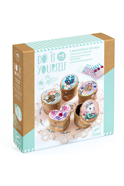 djeco Joc creativ DIY Cutii si cutiute, Djeco, super distractiv