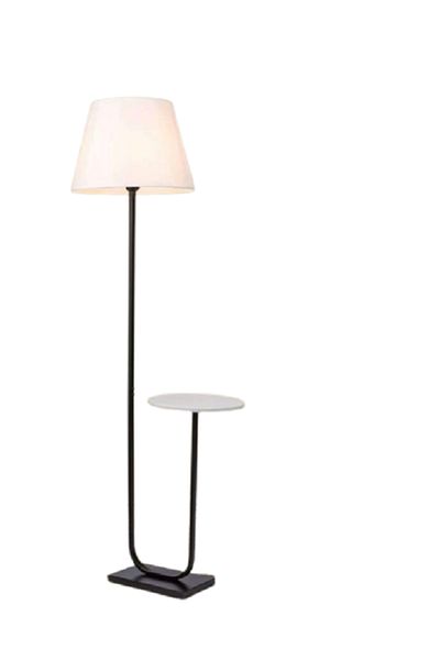 rexa Floor Lamp with Integrated Side Table – 2-in-1 Space-Saving Lighting Solution