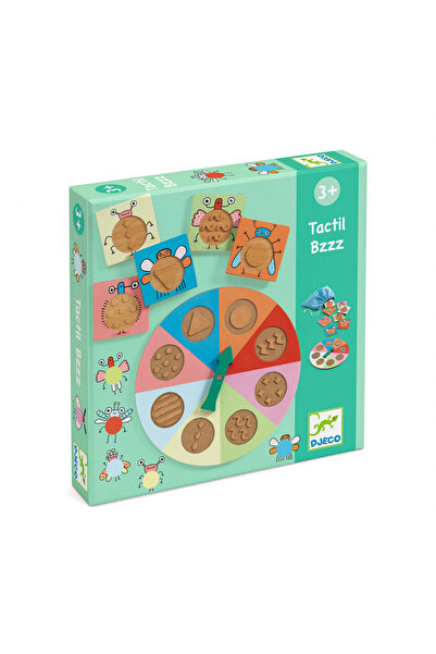 djeco Jucarii educative Tactil Bzzz, Djeco, super rezistent