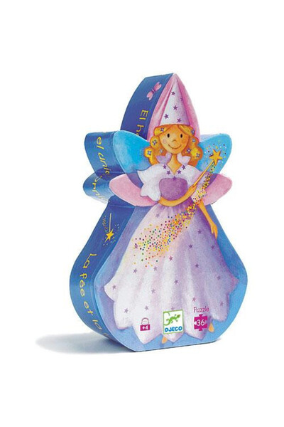 djeco Puzzle Zana si unicornul, Djeco, super rezistent