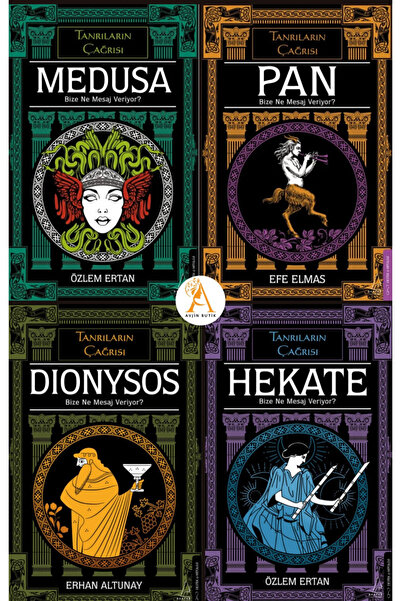 Beyaz Baykuş Yayınları Medusa/Pan/Dionysos/Hekate/Tanrıların Çağrısı 4 Kitap Set