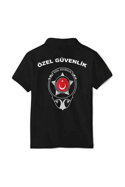 Pisa Art Tricou personalizat de siguranță cu guler polo cu imprimeu pe mâneci