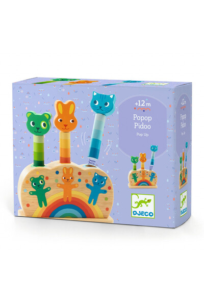 djeco Jucarie pop-up Popop pidoo, Djeco, super distractiv