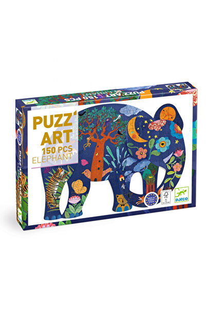 djeco Puzzle Puzz'Art Elefant, Djeco, super rezistent