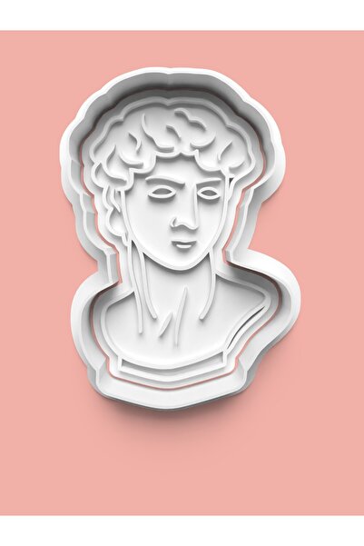 AKTASTORE قالب كوكيز على شكل رسام وقالب عجينة السكر