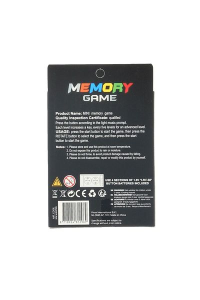 OEM Keychain – MINI Memory Game, Multicolor