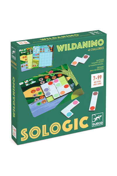 djeco Logic game Wild animals, Djeco, varied kids collection