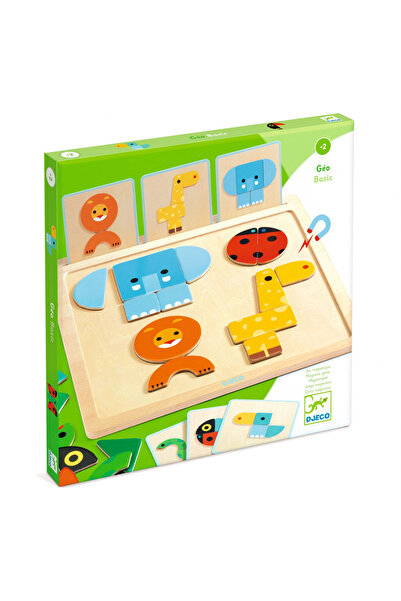 djeco Joc educativ GeoBasic, Djeco, super distractiv