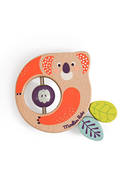 Moulin Roty Wooden Koala rattle,