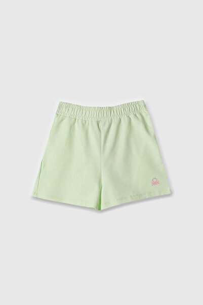 United Colors of Benetton Girl's Shorts Mint Bnt-G21795