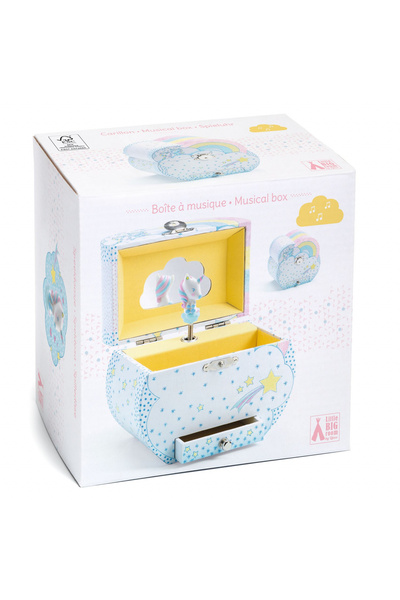 djeco Cutie muzicala Visul unicornului, Djeco, super rezistent