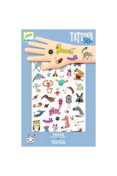 djeco Tatuaje temporare Mici vietati, Djeco, set cadou