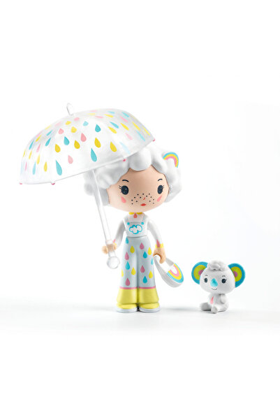 djeco Figurine Tinyly Prunelle & Bianca, Djeco, gama moderna copii