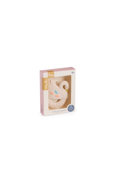 Moulin Roty Swan teething ring,