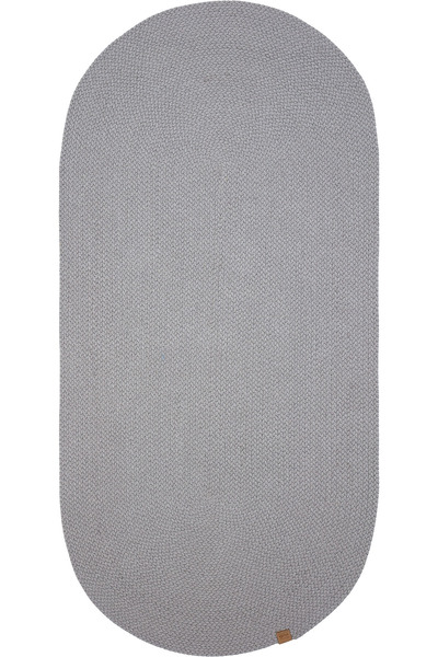 Cool Halı Glenn Gri Oval Mutfak Halısı El Örgüsü Bohem Paspas Jüt Hasır Görün...