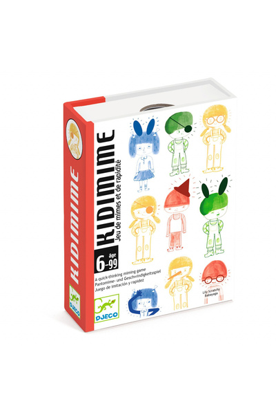 djeco Joc de carti Kidimime, Djeco, editie pentru weekend