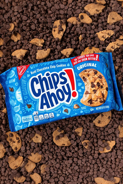 Nabisco Chips Ahoy Çikolata Parçacıklı Kurabiye 128 Gr – Çıtır Çikolatalı Atıştırmalı