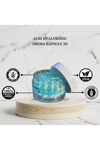 OEM Crema Coreeana cu Acid Hialuronic - Capsule 3D