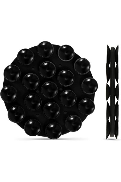 Genel Markalar Çift Taraflı Vakumlu Telefon Tutucu, Yuvarlak Silikon Vakumlu ...