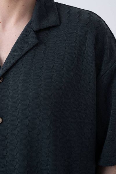 MARRAKECH Men's Jacquard Short Sleeve Shirt