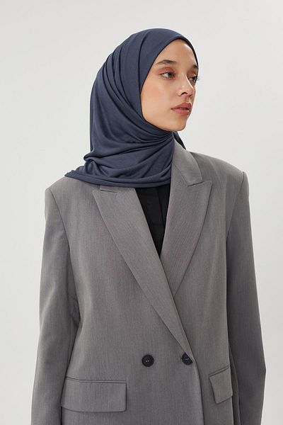 Pull Scarfs Καπνιστό - Πολυτελές Βαμβακερό Χτενισμένο