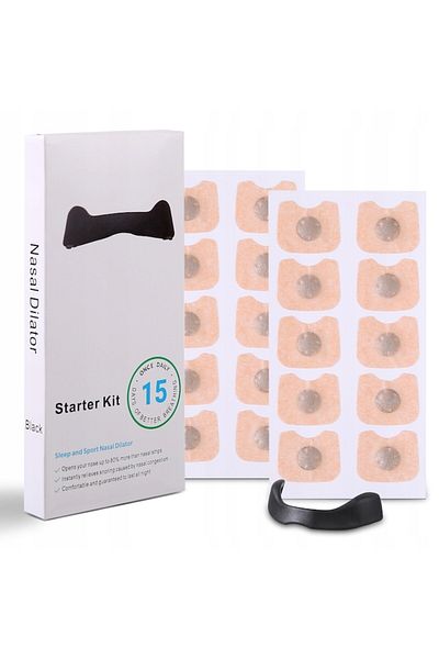 Sprise Nasal device set, 30 strips, magnetic applicator, black